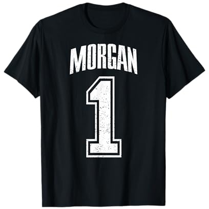 Morgan Supporter Number 1 Größter Fan T-Shirt