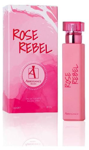 Arrogance Rose Rebel Edt Profumo Donna Eau De Toilette Spray 30ml