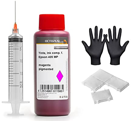 Octopus Fluids Druckertinte kompatibel mit Epson 405, Magenta 100 ml