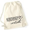 Huuraa Rucksack Norderney verliebt Geschenk 12 Liter Natural Baumwolle Norderney Accessoire