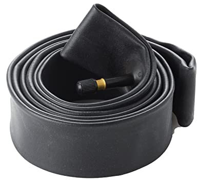 Fahrradschlauch X2 breit in 20 Zoll, ETRTO-Norm: 40/57-406, Auto Ventil, 2 Stück, Schwarz