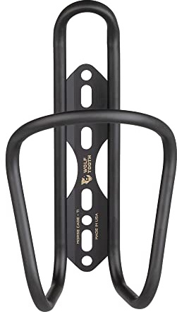 Wolf Tooth Morse Cage Ti Limited Edition Black | Wolf Tooth Morse Cage Ti Black - Adjustable Titanium Bottle Cage with Finish