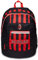 Seven Zaino Scuola - Advanced AC MILAN Calcio, Rosso e Nero - Zaino Doppio Scomparto - Tasca Laterale Porta Borraccia, Tasca Porta PC - Zaino Scuola Bambino e Ragazzi