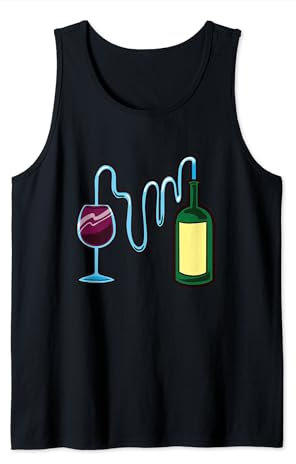 Wine for pharmacist with wine bottle Tank Top