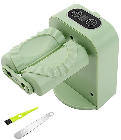 Dumpling Maker, Automatic Dumpling Maker Machine, Household Dumpling Press Machine, Electric Dumpling Maker, Household Dumpling Press Machine, 2 Modes Dumpling Making Tool (Green)