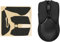 kwmobile Mouse Grip Tape Compatible with Razer Viper Mini Grip Tape - Non-Slip Faux Leather - Black