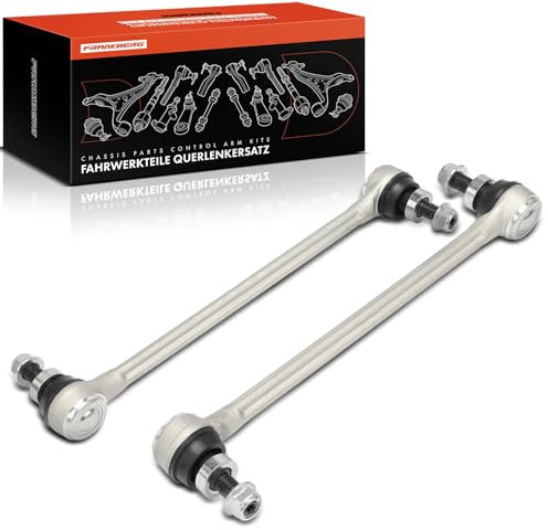 Frankberg 2x Koppelstange Vorderachse Kompatibel mit B-Max JK 1.0L 2012-2024 Ecosport 1.0L 2013-2024 Fiesta VI CB1 CCN 1.0L 2008-2017 2 DE DH 1.4L 2007-2015 Replace# 5L845K483AB
