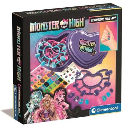 Clementoni Monster High, Cooles Kindernagelset ab 6 Jahren, Mehrfarbig - 50880