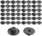 Yuiturt 50 Stück 4 mm Kunststoffmutter Radhaus Schutz Verkleidung Befestigungs Clips für Mercedes W201 W124 190D 260E BMW Serie 3 E36 E46 E90, ohne Gewinde Muttern Clips 2019900050 51711958025