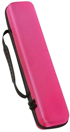 TOVINANNA Hair Straightener Case Portable Hard Storage Bag for Curling Iron Heat Resistant Travel Pouch for Hair Styling Tools and Accessories 14.17 X 3.15 X 2.36 in