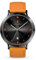 Lilienthal Berlin Zeitgeist Automatik Uhr Dark Silver Orange – hochwertige Herrenuhr am orangenen Lederarmband aus silbernem Chirurgenstahl mit einem Automatikwerk & Saphirglas – 42,5 mm