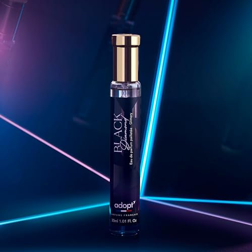 adopt BLACK DIAMOND, 30 ml Eau de Parfum für Damen | eleganter Duft mit Vanilleblüte, Tonka, Amber und edlen Hölzern - sinnlich, holzig, warm, verführerisch, hypnotisch, adopt:Damenduft