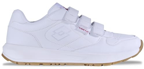 Lotto Straight VL Unisex Basic Klett Sneaker 2400870U 1010 White