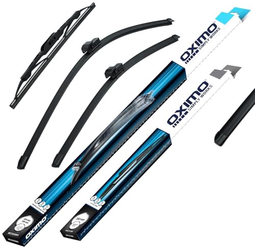 OXIMO Scheibenwischer für Mercedes E S211 Kombi 2003-2009 | Front und Heckscheibenwischer, 3er Set Wischerblätter - links 650 mm, rechts 650 mm, hinten 425 mm