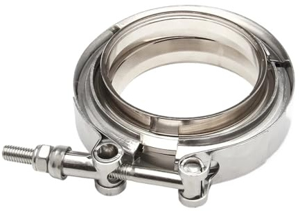 Male Female Flange & Clamp Kit For Turbo Downpipe Wastegate Exhaust TP-1011A(3 INCH)