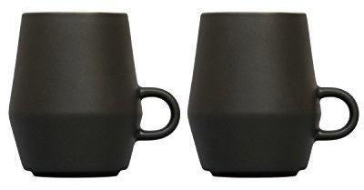 mato by MAIKR Kaffeeset mit 2 Tassen Schwarz
