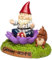 BigMouth Inc Zwergen-Aste Meditations-Gartenzwerg Statue, lustige Outdoor-Rasen- und Hoffigur, Einweihungs-Gag-Geschenk, Skulptur-Dekorationen