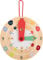 small foot 11291 Wanduhr Educate aus FSC® 100%-zertifiziertem Holz, Uhrzeit lernen, ideal für Vorschul- & Schulkinder