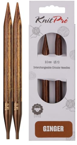 KnitPro Ginger Interchangeable Circular Needles 5 (13cm) | 9.00mm