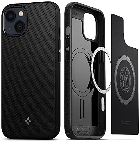 Spigen Mag Armor MagFit Case Compatible with iPhone 13 - Matte Black