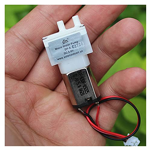 ZTBH Bomba de sumidero Sumergible DC3V 3. 7V 5V Tiny Mini Bomba de Aire de Agua, Bomba de vacío de diafragma de presión Negativa para Robot de Barrido Bomba de Transferencia