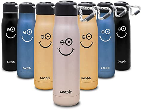 Bouteille isotherme à double paroi en acier inoxydable sans BPA 600 ml (violet)