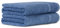 Luckytowel Saunahandtuch 2er Set Saunatuch XXL 80x200 cm groß aus 100% Baumwolle - 600g/m² Oeko-Tex Saunatücher-Set 2er Pack Blau