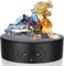 Electric Rotating Platform, 13cm Rotating Display Stand 5KG Load 360° Rotating Display Stand, Speed, Angle and Direction Adjustable Rotating Turntable for Display Jewelry, Clothing and Model