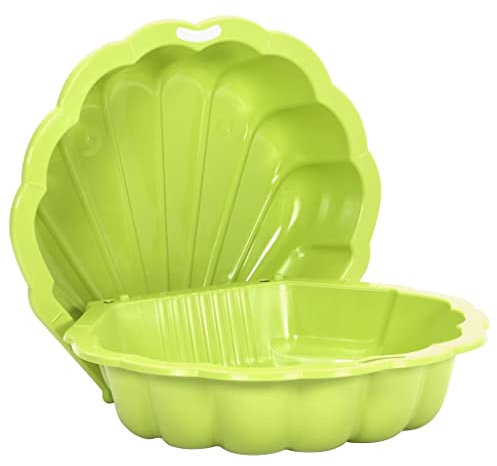 INLIFE 317738 Lot de 2 bacs à sable en plastique Vert 77 x 87 x 21 cm 4,2 kg