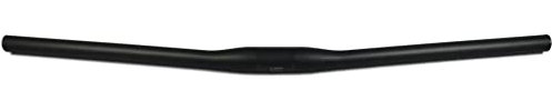 Roadkey Lenker für Fahrradlenker, flach, Karbonfaser, Durchmesser 31,8 mm, Bicylcle Carbon MTB Mountain Road Lenker Länge 660 mm (660 mm schwarz, 3 K matt)