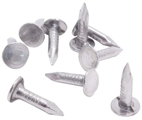 DAPRONA Dachpappennägel, Dachpappstift, Pappnägel Silber 30mm Zur Befestigung von Dachschindeln, Dachpappe oder Kunststoffplanen