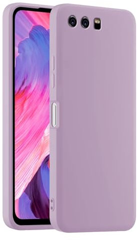 HULLIN Bunte Silikon Handyhülle, Passend für Huawei P10 (5.1) - Gras lila