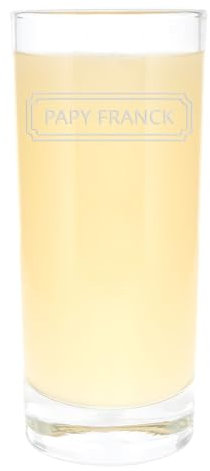 Verre à Pastis personnalisé – Gravure Texte sur ce Verre apéritif à Pastis – Idée Cadeau Homme fête des pères, Anniversaire, Noel