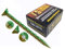 TwisterScrews E-Coat Decking Screws Superior Electropolyseal coated in Tan/Green Self Drilling/Countersinking 1000 Hrs salt spray tested (100, 5 x 120 Green)