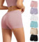 Channo Culottes Shorts Confortables et Douces en Nylon sans Coutures - Lot de 6, Multcolor, S/M
