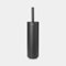 Brabantia - Mindset Toilettenbürste & Halter - Borstenbürste - Schützender Stahlgriff - Korrosionsbeständig - Badezimmerzubehör - Infinite Grey - 42 x 11 x 9,6 cm
