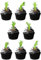 20 Stand Up Halloween Zombie Hands Themed Edible Wafer Paper Cake Toppers Decorations