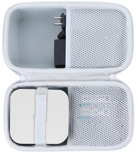 Peyyargo Schutzhülle für Brother PT-P300BT P-Touch Cube Beschriftungsgerät | Beschriftungsgerät Tasche, Harte Eva Aufbewahrung, Tragbare Hartschalen, Schutzhülle mit Tragegriff, Für Reisen