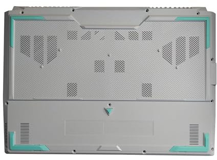 AKGIFT Accessoires Ordinateur Portable pour ASUS TUF Gaming F15 A15 FX507 FA507 FX507Z FX507ZM 6070B2186721 Blanc Couvercle de Base inférieur Coque