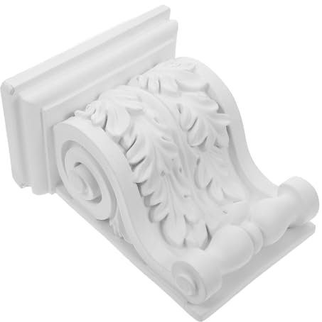 Operitacx Europäische Stil Deckenkonsole Aus Pu Für Dekorative Zwecke Französische Balkenstütze Mit Aufwendigen Schnitzereien Vielseitig Einsetzbar Im Wohnzimmer Schlafzimmer Und