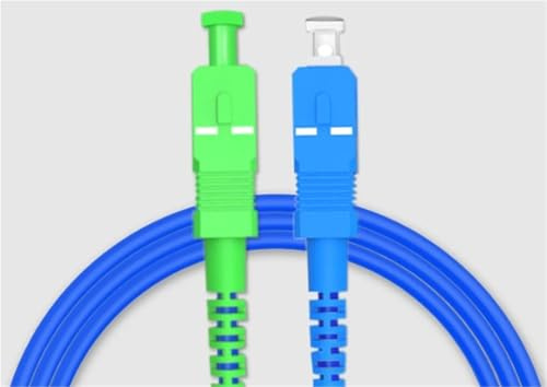 HAIZHI Gepanzertes Glasfaser-Patchkabel for den Außenbereich, SC/UPC-SC, Single-Mode-Single-Core-Glasfaserkabel, erhältlich, 2–100 m, SM FTTH(100m 1pcs)
