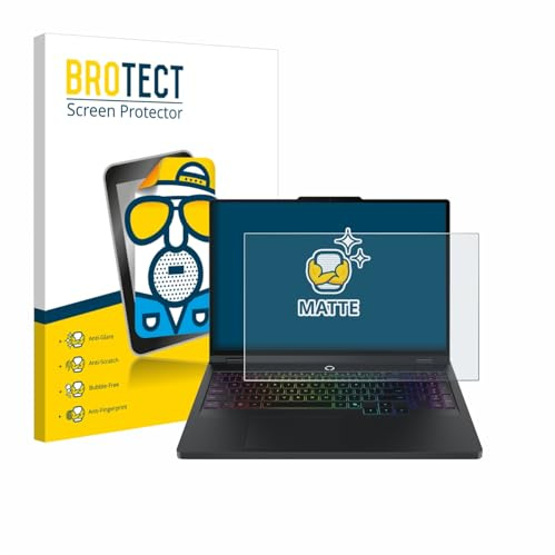 BROTECT Schutzfolie für Lenovo Legion Pro 5 Gen 10 16 | Entspiegelnder Displayschutz Made in Germany Matte Displayschutz-Folie Anti-Reflex Anti-Fingerprint Einfache Montage