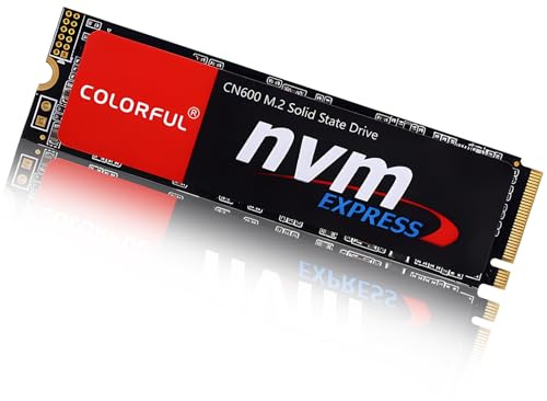 Colorful 512GB NVMe SSD M.2 PCIe Gen3x4 2280 Internal SSD, up to 2500MB/S Flash-High Performance&Reliable Storage for Gaming Laptops, PC Desktops(Compatible with Windows/Linux)