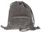 Elephant Damen Beutel Rucksack GLAM SHINE Kunstleder (Grey (Grau))
