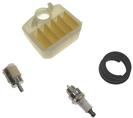 Cancanle Filtro aria Tubo flessibile di accensione Candela Kit di messa a punto per Husqvarna 350 340 345 346 XP 351 353 Motosega