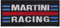 LipaLipaNa Martini Racing Racing Motorsport Aufnäher Besticktes Patch zum Aufbügeln Applique Souvenir Zubehör