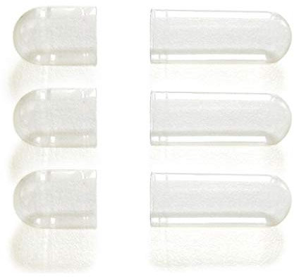 Vivameo 1000 Getrennte Leerkapseln vegan HPMC Gr. 0 ⊂ ⊃ getrennte Hälften (geschmacksneutral, ohne Farbstoffe) mit Zertifikat Pharma Qualität