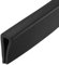 uxcell U-Kanal-Kantenschutz aus schwarzem Gummi, Kunststoff, passend für 9,5 mm – 1,4 cm Kantenlänge, 9,5 m Länge