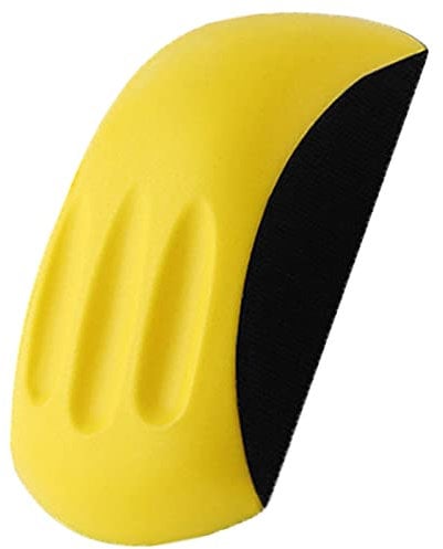 Fácil de usar Bloque Lijado Manual Bloque Lijado Manual Duradero Duradero Taco Lijado Úselo en su Taller u Hogar para Moler Piedra, Vidrio, Plástico, Pintura, Reparaciones de Carrocerías, etc.(148mm)