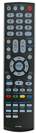 AULCMEET SE-R0329 Ersatzfernbedienung kompatibel mit Toshiba LCD LED OLED TV 2886DF 2896DD 28W8DF 19DV615DG 19DV665 2866DD 2866DF 2870DD 2876DD 2876DF 19DV555DB 19DV555DG 19DV615DB 2877DB